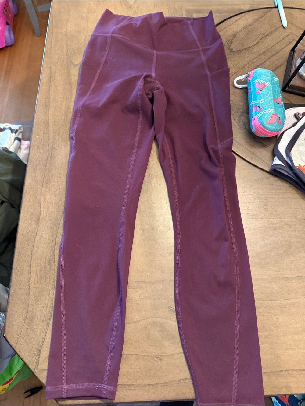 Fabletics Women’s pure luxe Plum Performance Leggings